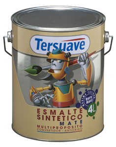 Tersuave sintetico Negro mate x 4 lts.