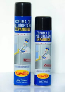 Kuwait espuma de poliuretano x 750 ml.