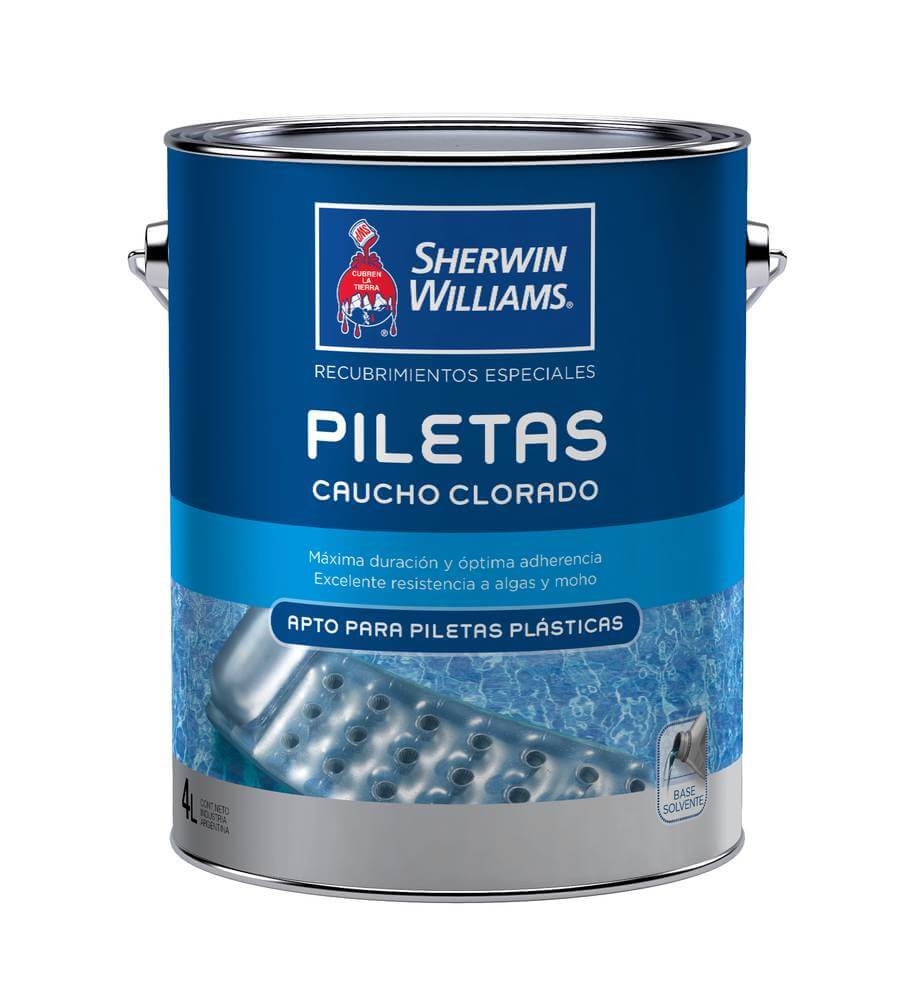 Pileta Caucho Clorado S.Williams Blanco 4 Lts.