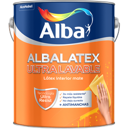 [1169001001] Albalatex Ultra lavable blanco x 1 lt.