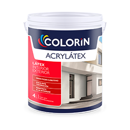 [17182006004] Acrylatex latex interior-exterior mate blanco x 4 lts.