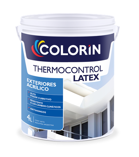 Thermocontrol latex exterior Blanco x 1 lt.