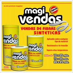 [72450000025] Venda Magiplast 25mts. x 0.10 mts.